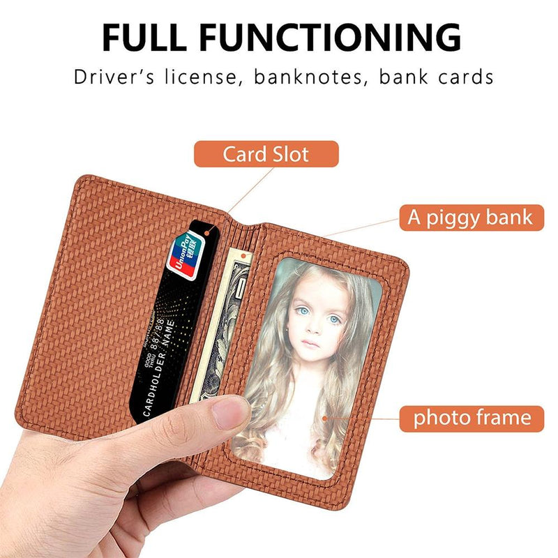 Universal Phone Card Holder With Bracket Multifunctional - Apricot