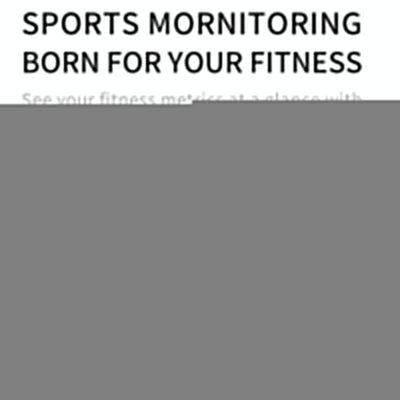 1.75 Inch Tft Screen Smart Watch Support Blood Pressure Monitoring / Sleep Monitoring - White