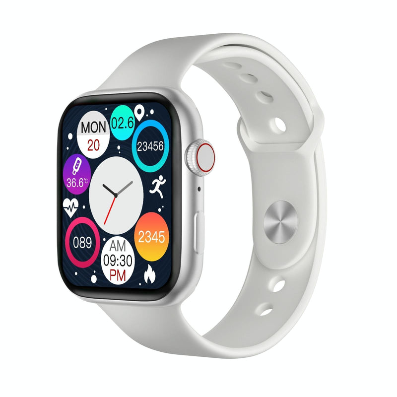 1.75 Inch Tft Screen Smart Watch Support Blood Pressure Monitoring / Sleep Monitoring - White