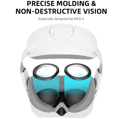 Vr Glasses Box For Pico 4 Hifylux - Magnetic Myopia - 1 Pair - 250 Degrees