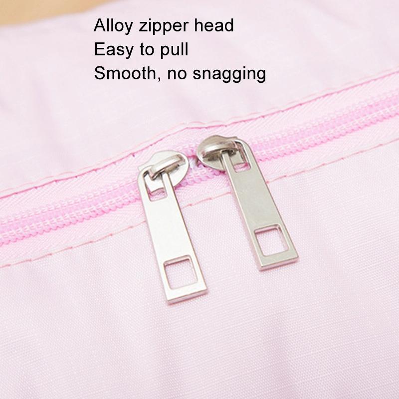 Folding Travel Bag with Trolley Case for Luggage - Navy