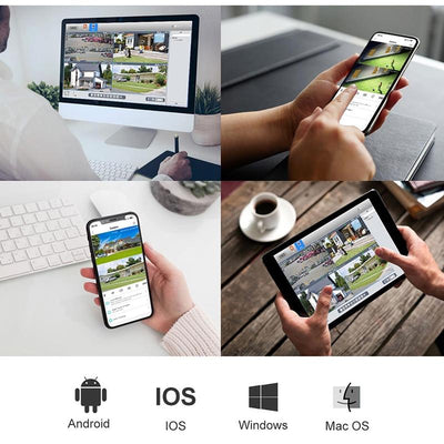 6Mp Dual Camera With Wifi Two-Way Voice Intercom & Night Vision