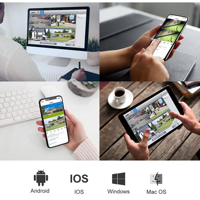 6Mp Dual Camera With Wifi Two-Way Voice Intercom & Night Vision