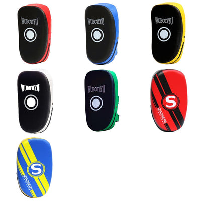 Thickened Professional Taekwondo Foot Target For Boxing And Sanda Training - Wb White Edge