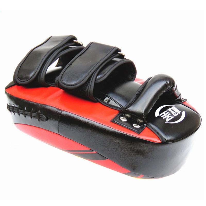 Thickened Professional Taekwondo Foot Target For Boxing And Sanda Training - Wb White Edge