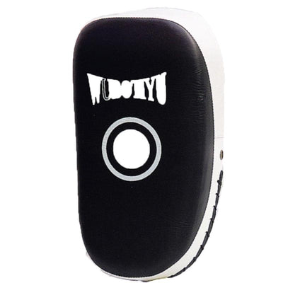 Thickened Professional Taekwondo Foot Target For Boxing And Sanda Training - Wb White Edge