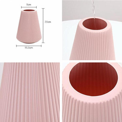 Decorative Wet and Dry Flower Vases for Creative Home Furnishings - Green