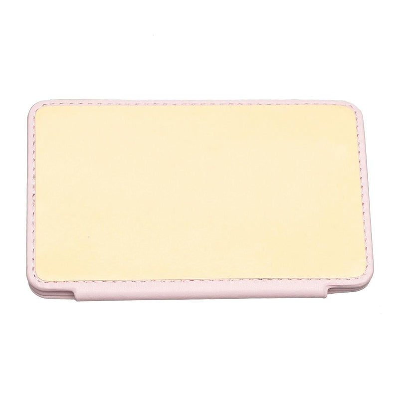 Grid Pattern Card Bag Sticker For Mobile Phones - Beige