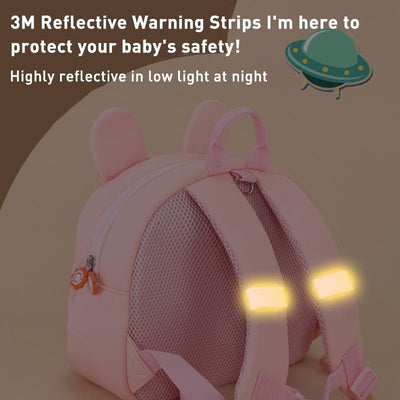 Kids' Anti-lost School Bag - Secure & Stylish - Yellow Duck Trumpet