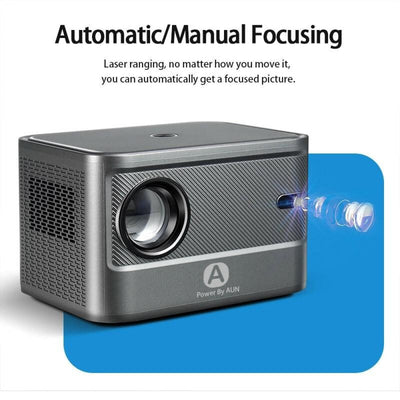 Portable 4K Android Tv Projector For Home Theater And Gaming