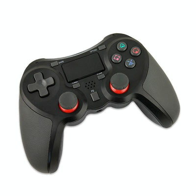 Wireless Bluetooth Game Controller For Ps4 - Rubberized - Orange
