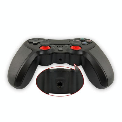 Wireless Bluetooth Game Controller For Ps4 - Rubberized - Orange