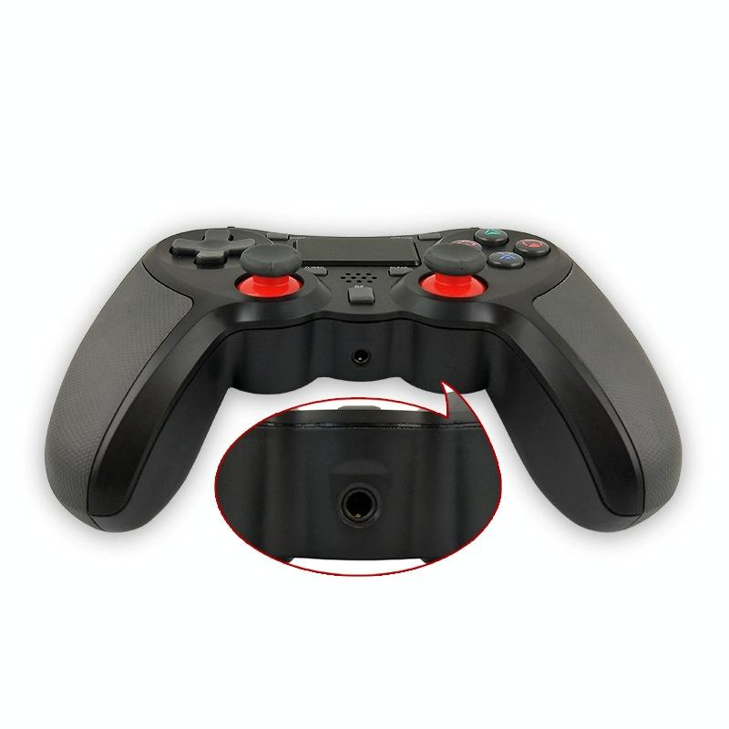 Wireless Bluetooth Game Controller For Ps4 - Rubberized - Orange