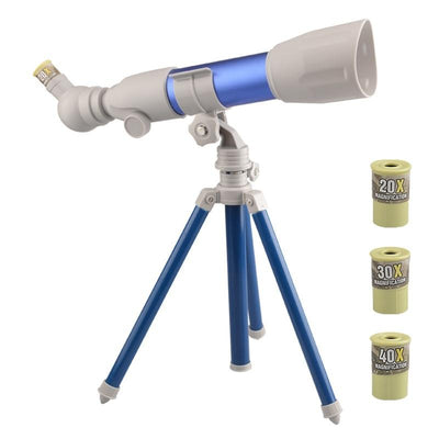 High-definition Children's Telescope for Science Education - B Model Blue