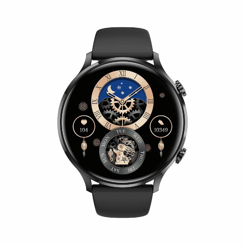 1.39 Inch Bt5.2 Smart Sport Watch Support Bluetooth Call / Sleep / Blood Oxygen / Temperature / Heart Rate / Blood Pressure Health Monitor - Black