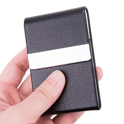 Business Card Case For Advertising Fits Most Cards - Brown