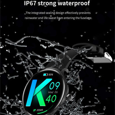 1.39 Inch Bt5.2 Smart Sport Watch Support Bluetooth Call / Sleep / Blood Oxygen / Temperature / Heart Rate / Blood Pressure Health Monitor - Black