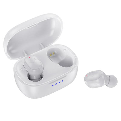 Waterproof Mini Touch-control Bluetooth Earphones with Noise Cancelling - Blue