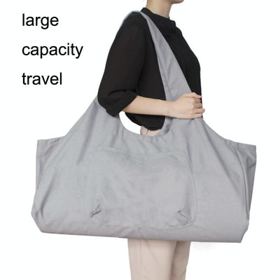 Fitness Travel Duffel Bag - Breathable & Lightweight - Gray