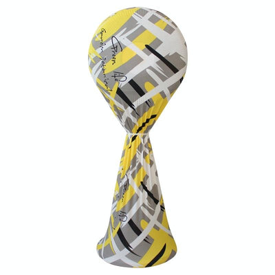 Fan Dust-proof Cover for Household Floor - Gray Grid