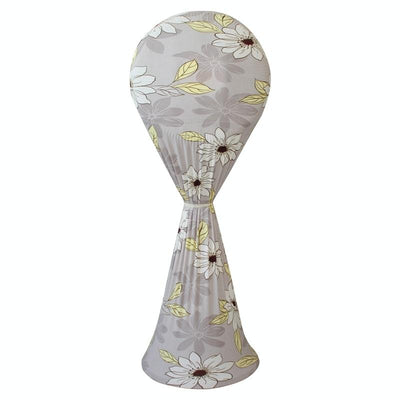 Fan Dust-proof Cover for Household Floor - Gray Grid