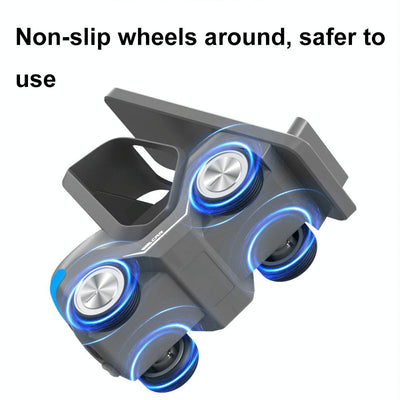 15W 3 In 1 Forklift Wireless Charger With Led Light - Yellow