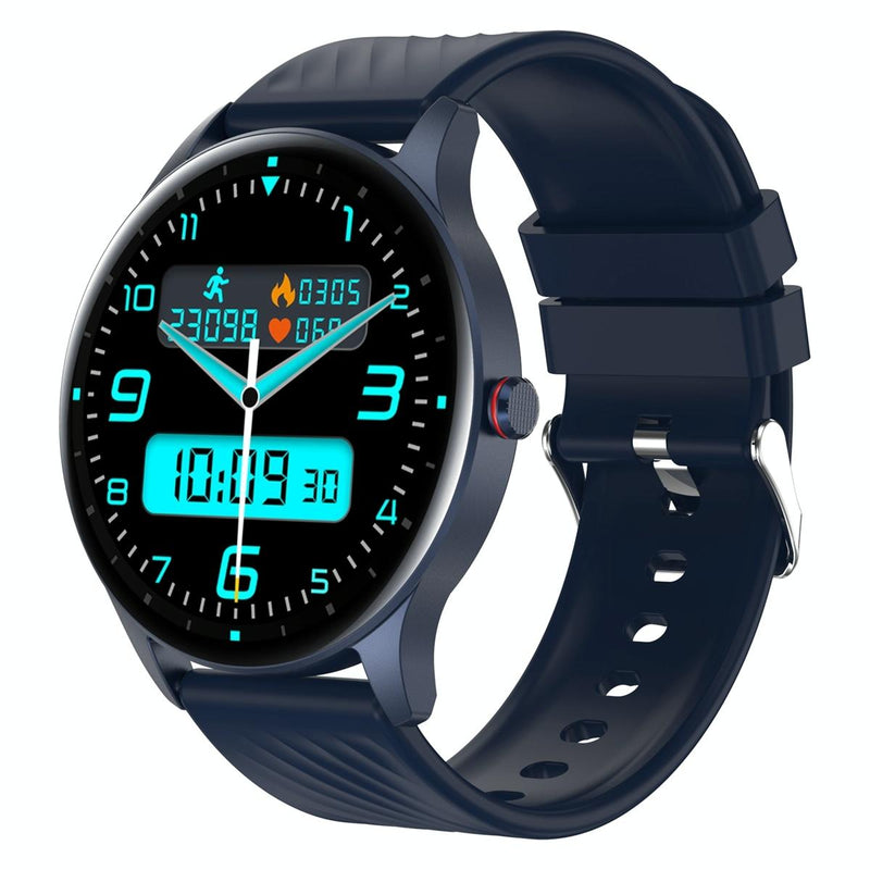 1.43 Inch Amoled Smart Watch With Bt Call & Health Tracking - Blue