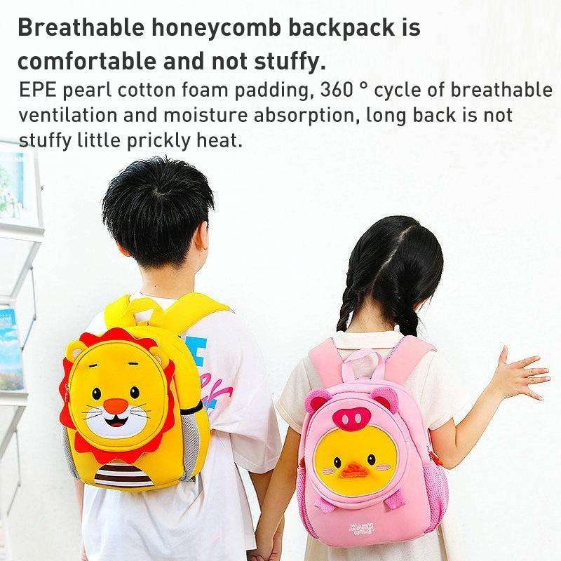 Secure Kids Backpack - Anti-lost Design - Sunshine Lion
