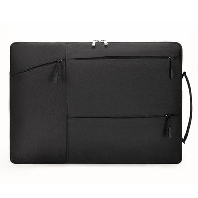 Portable Laptop Handbag - Fits 15.4-16 Inch - Casual Design - Black