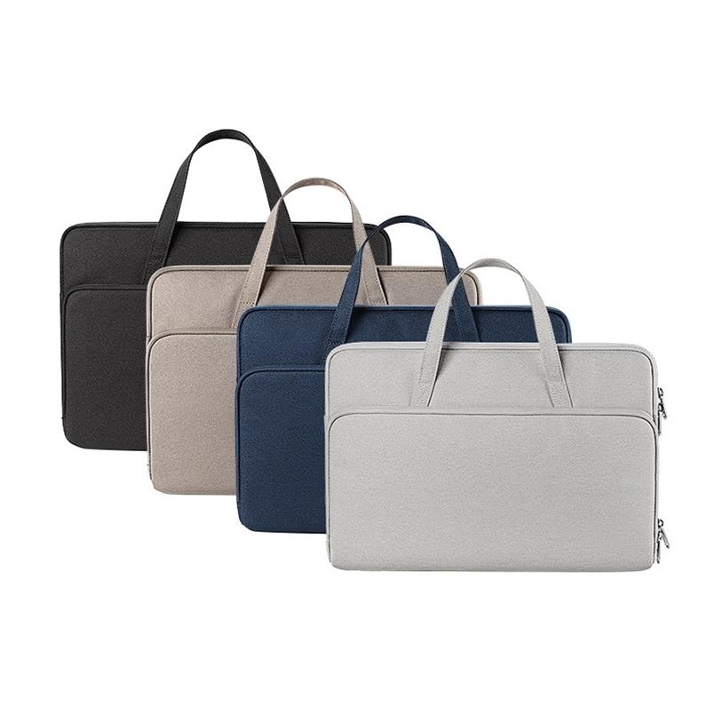 14.1-15.4 Inch Waterproof Laptop Bag - Durable And Stylish - Mysterious Black