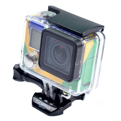 Custom Sticker For Gopro Hero3 / 3 Case - Brazil Flag