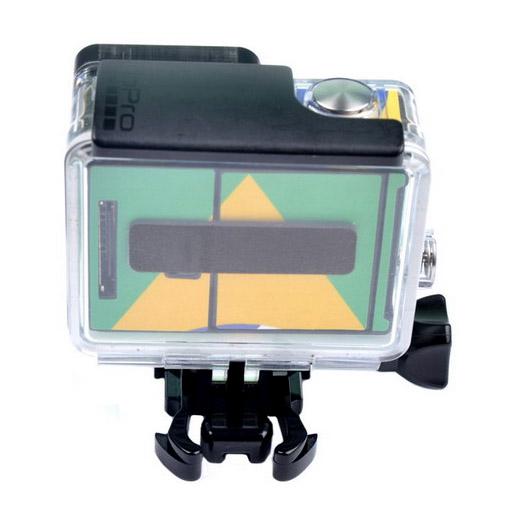 Custom Sticker For Gopro Hero3 / 3 Case - Brazil Flag