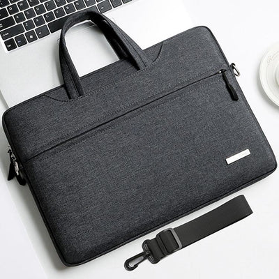 16.1 Inch Inner Bag With Shoulder Strap For Handbag Or Laptop - Black
