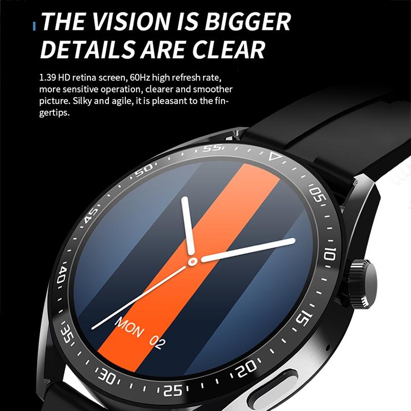 1.39 Inch Ip67 Waterproof Health Monitoring Bluetooth Call Smart Watch With Nfc Payment - Green