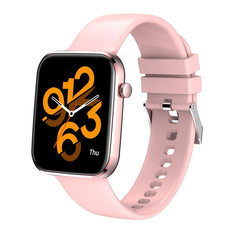 1.69 Inch Ip67 Waterproof Smart Watch With Touch Screen Health Monitoring - Blue