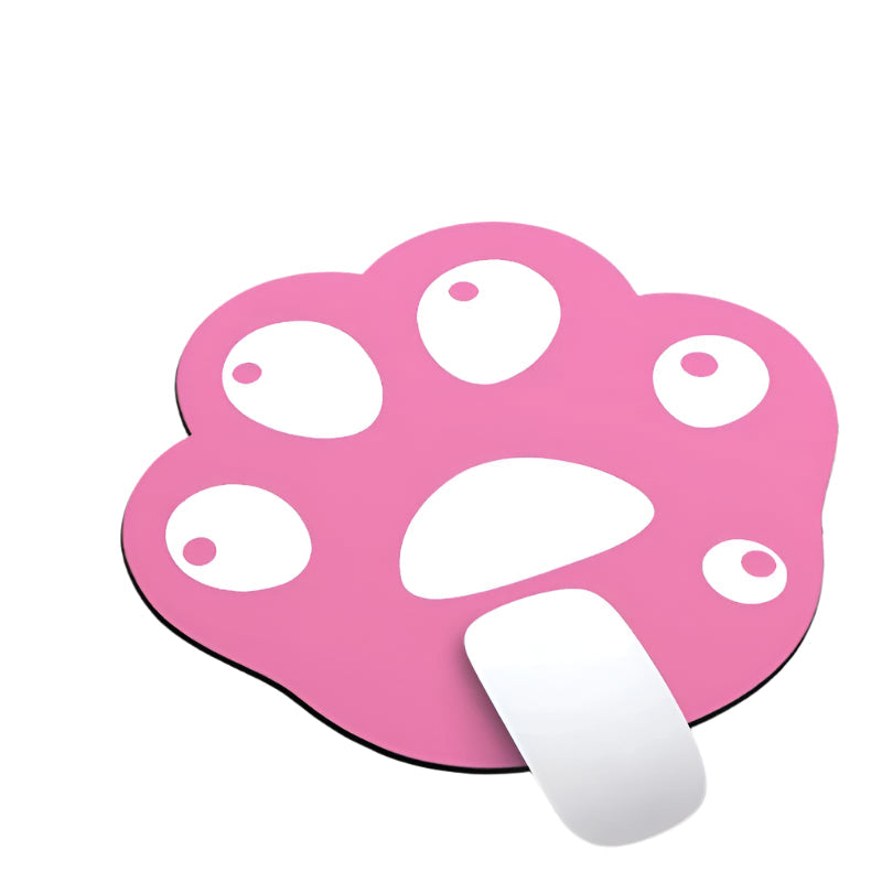 3 Piece Cute Cartoon Cat Claw Mouse Pad Set 280 X 250 X 3Mm - Lavender