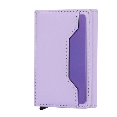 10x6x3cm Secure Brush Card Bag - Compact and Protective - Purple
