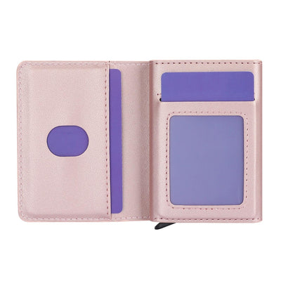 10x6x3cm Secure Brush Card Bag - Compact and Protective - Purple