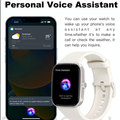Ip67 Waterproof Smart Bracelet Bluetooth Call Fitness Tracker - Blue