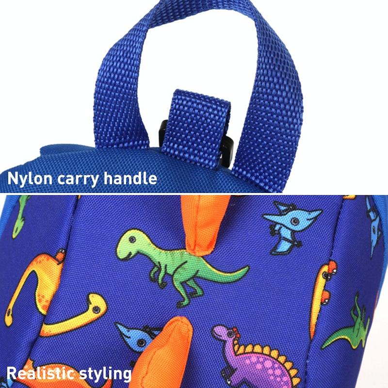 Durable Dinosaur Backpack for Kids - Lost Proof - Dark Blue
