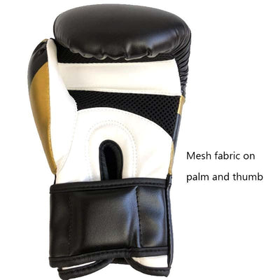 Professional Adult Boxing Training Gloves - 6Oz For Muay Thai Fighting - Fluorescent Green