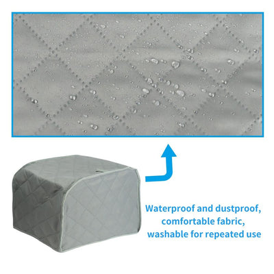 Large Home Bread Maker Dust Cover - Polyester - Blue