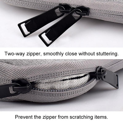 14.1 Inch Laptop Felt Sleeve Protective Case Carrying Bag - Black