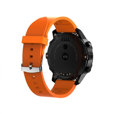 1.39 Inch Oled Screen Display Bluetooth Smart Watch Ip67 Waterproof Support Compass / Heart Rate Monitor / Sim Card / Gps Navigation Compatible With Android And Ios Phones Orange