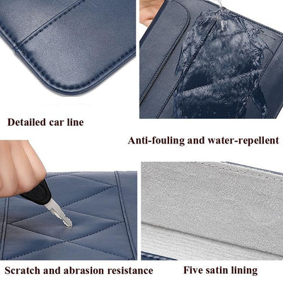 14-15 Inch Thin & Light Microfiber Leather Notebook Liner Bag for Computers - Gray