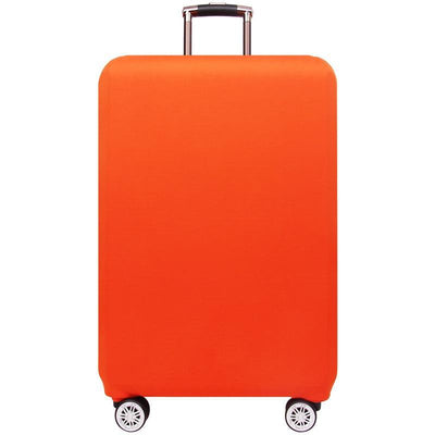 Stretch Luggage Protective Cover - Durable & Dust-Proof - Size L - Rose Red