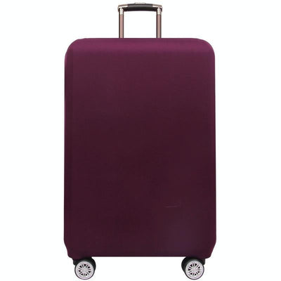 Stretch Luggage Protective Cover - Durable & Dust-Proof - Size L - Rose Red