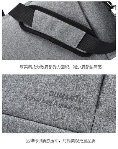 15 Inch Oxford Cloth Laptop Backpack for Event - 020 - Dark Gray