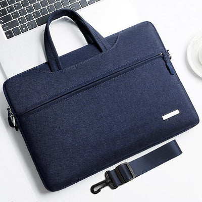 15.6 Inch Inner Bag with Shoulder Strap for Handbag or Laptop - Dark Grey