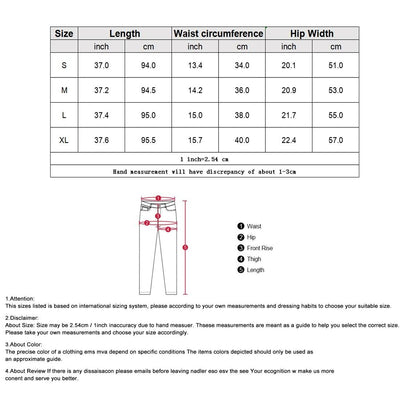 High Waist Drawstring Fitness Pants Black Size L - Smoke Purple L